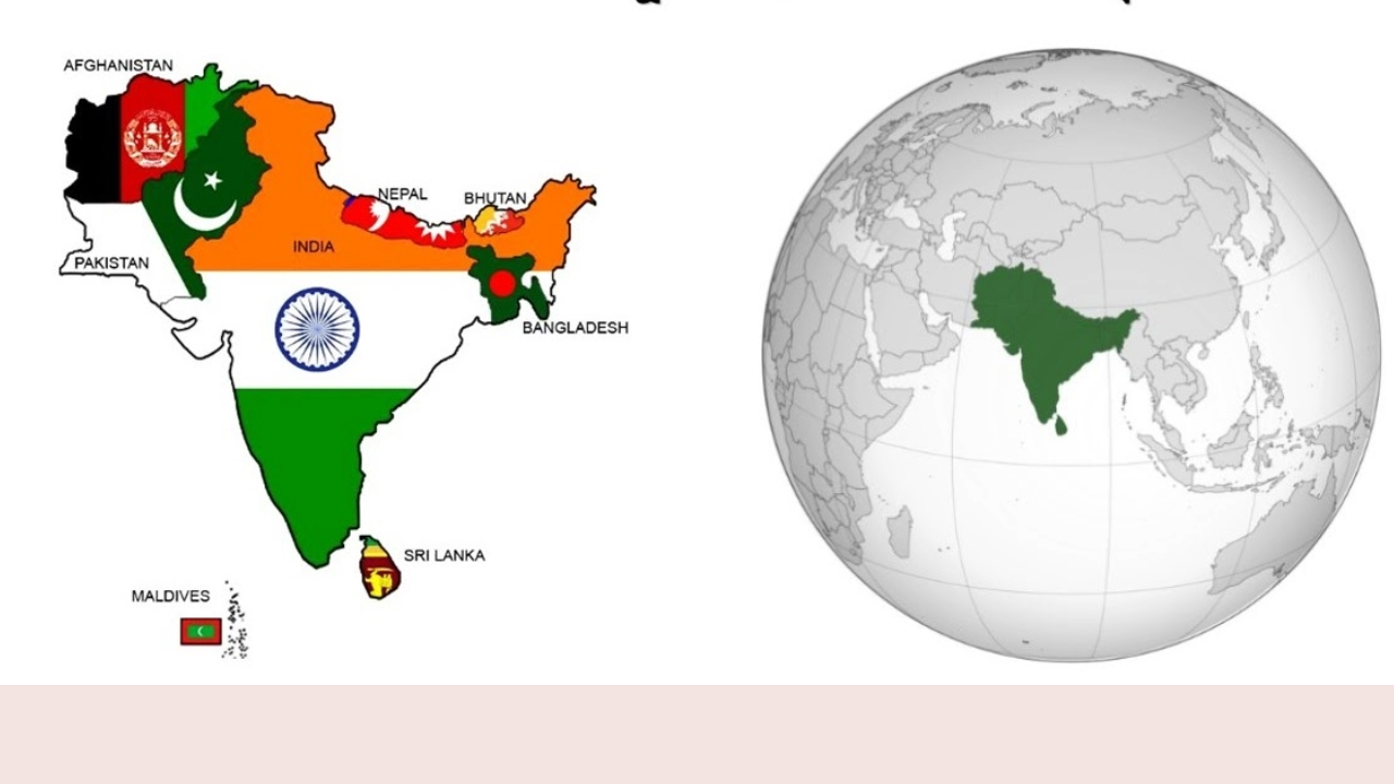 দক্ষিণ এশিয়া। ছবি : সংগৃহীত