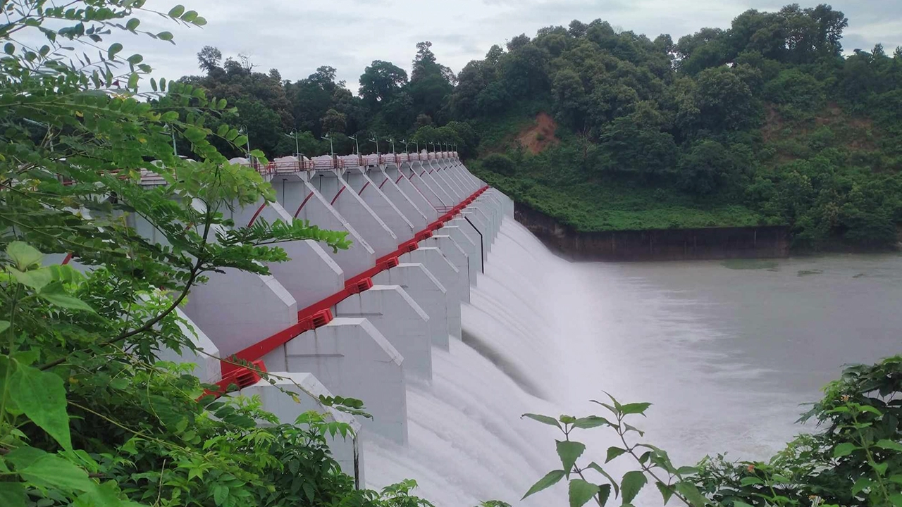 কাপ্তাই বাঁধ। ছবি : কালবেলা