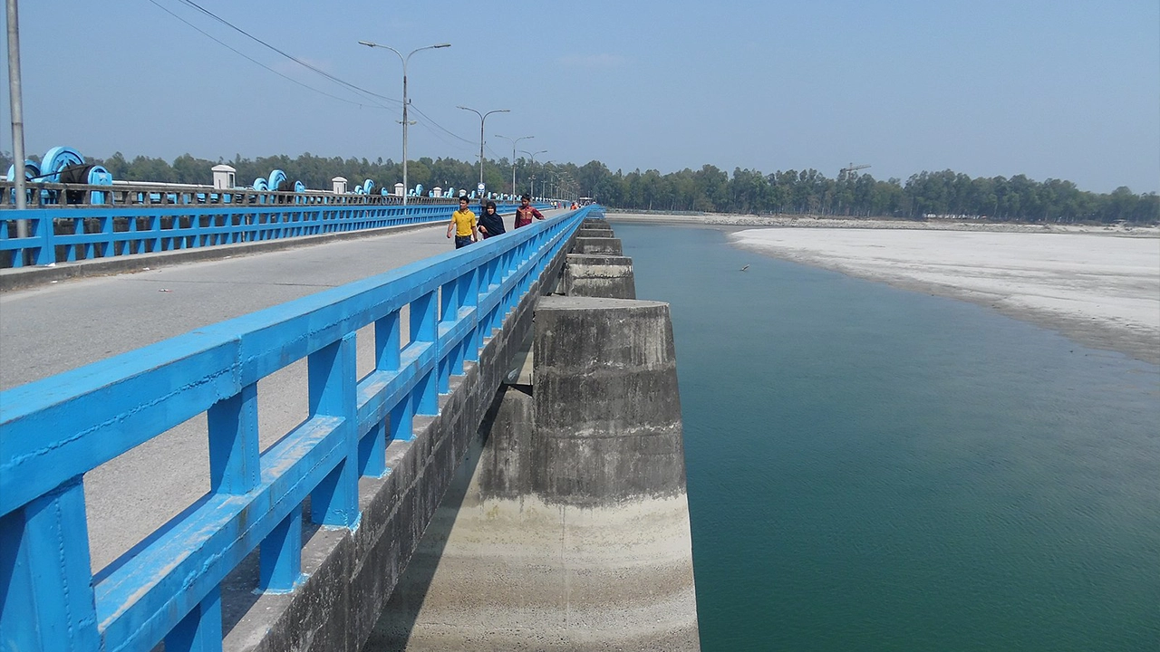 তিস্তা নদীর ডালিয়া পয়েন্ট। ছবি : কালবেলা