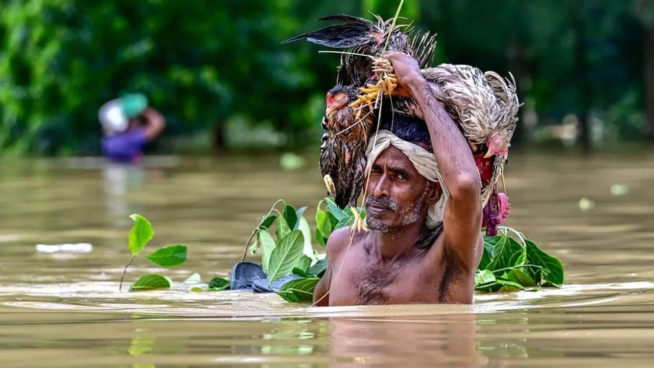 আগামী তিন দিন বন্যার শঙ্কা রয়েছে। ছবি : সংগৃহীত