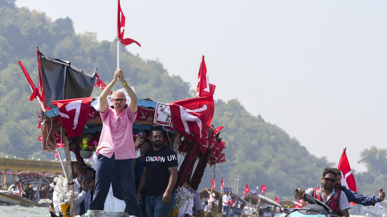 জম্মু-কাশ্মীর বিধানসভা নির্বাচনের জিতেছে ন্যাশনাল কনফারেন্স (জেকেএনসি)। ছবি : সংগৃহীত