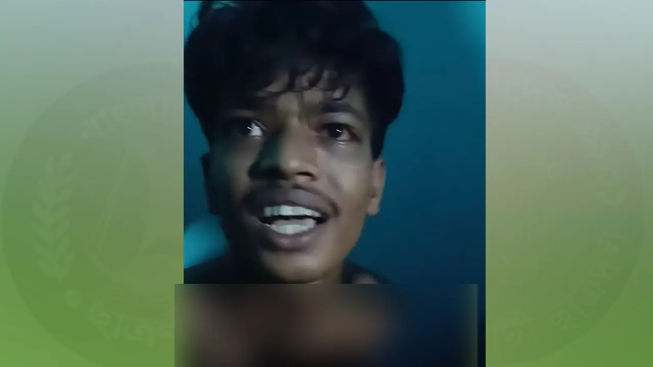 আটক যুবক। ছবি : কালবেলা