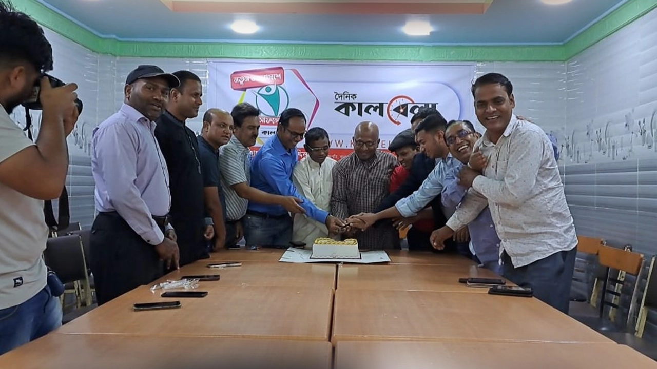 কুয়েতে কালবেলার দ্বিতীয় প্রতিষ্ঠাবার্ষিকী উদ্‌যাপন। ছবি : কালবেলা