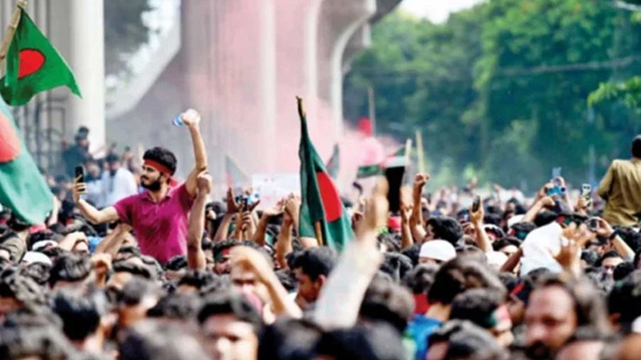 জুলাই-আগস্ট গণঅভ্যুত্থানের সময়। ছবি : সংগৃহীত