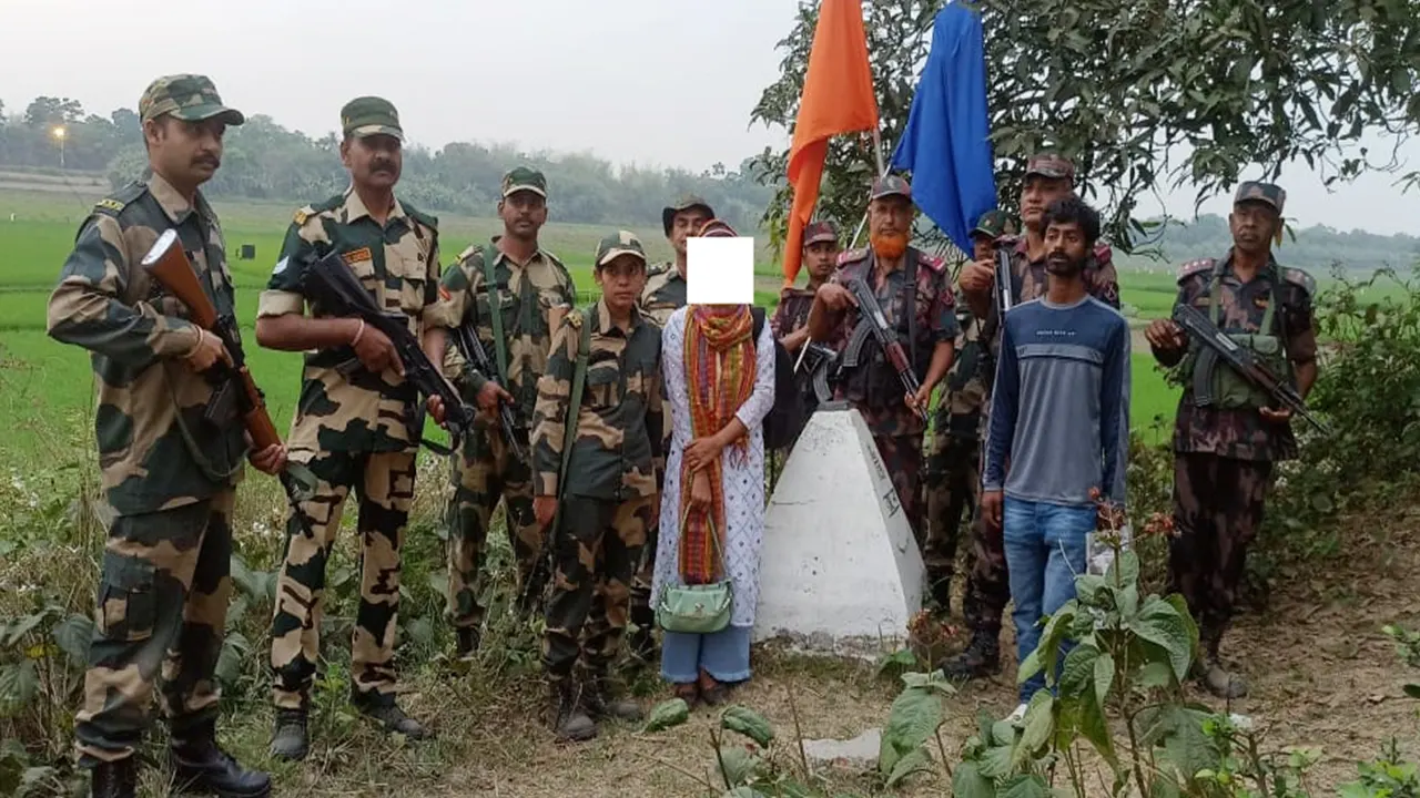 ঝিনাইদহের মহেশপুর সীমান্তে দুই বাংলাদেশি নাগরিককে ফেরত দিয়েছে বিএসএফ। ছবি : সংগৃহীত