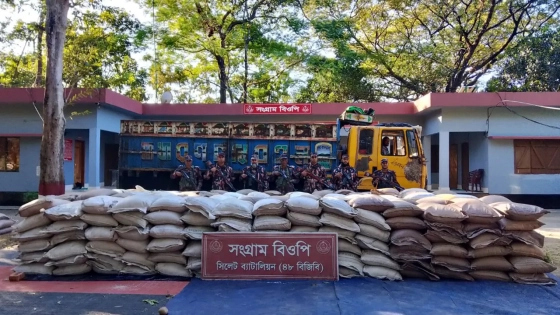 সিলেটে প্রায় দেড় কোটি টাকার চোরাই পণ্য জব্দ